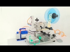 No Air Bubble Packaging Labeling Machine Superficie piana con stampante di data