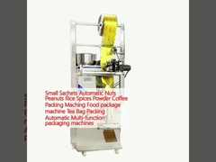 Piccole bustine Automatiche Noci Arachidi Riso Spezie Polvere Caffè Imballaggio Macinatura Macchine per imballaggio alimentare Tasse da tè Imballaggio automatico Macchine per imballaggio multifunzione