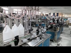 Macchine automatiche di riempimento liquido, di tappo e di etichettatura